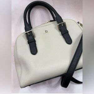Kate Spade Black and Cream Women's Bag cove street